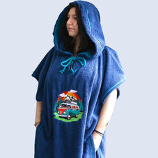 Nähen am See - Surfponcho